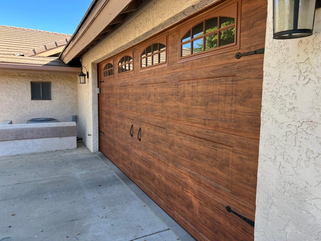 new garage door